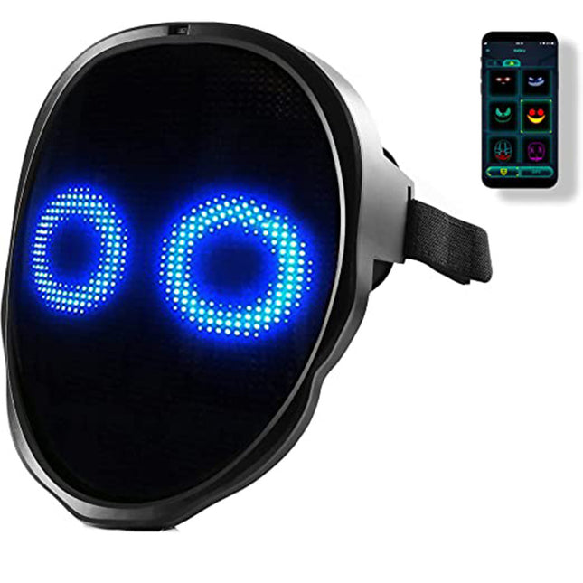 Halloween LED Luminous Face Masks - Here 4 you