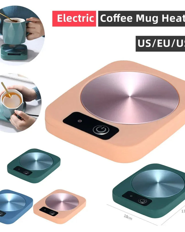 Electric Tea Water Heating Pad Constant Temperature Coffee Mug Heating Coaster Lightweight Water Pad Heater Safe For Home Office