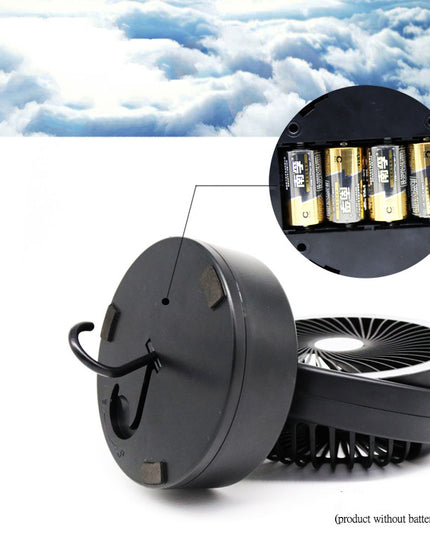 Tent LED fan light - Here 4 you