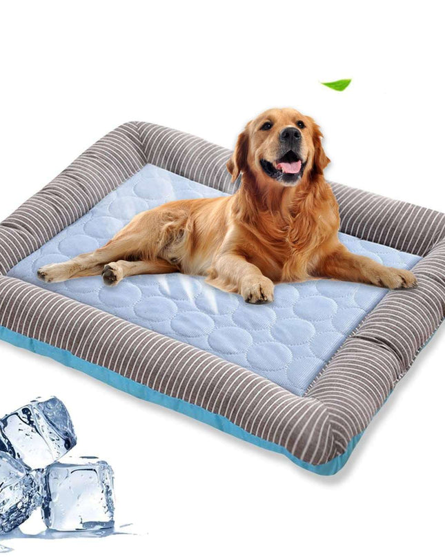 Blanket Ice Silk Cooling Pad for Pets - Here 4 you
