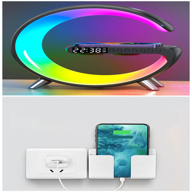 2023 G Shape LED Lamp Bluetooth speaker - Here 4 you