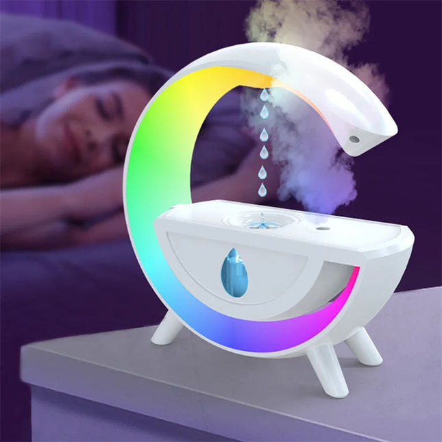 RGB multipurpose Night light water droplet sprayer - Here 4 you