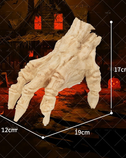 Halloween Electric Luminous Crawling Hand Animated Decoration Induction Luminous Decoration Zombie Hand With Spooky Sound