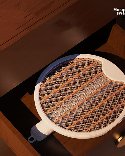 USB Electric Shock Charging Folding Mosquito Swatter - Here 4 you