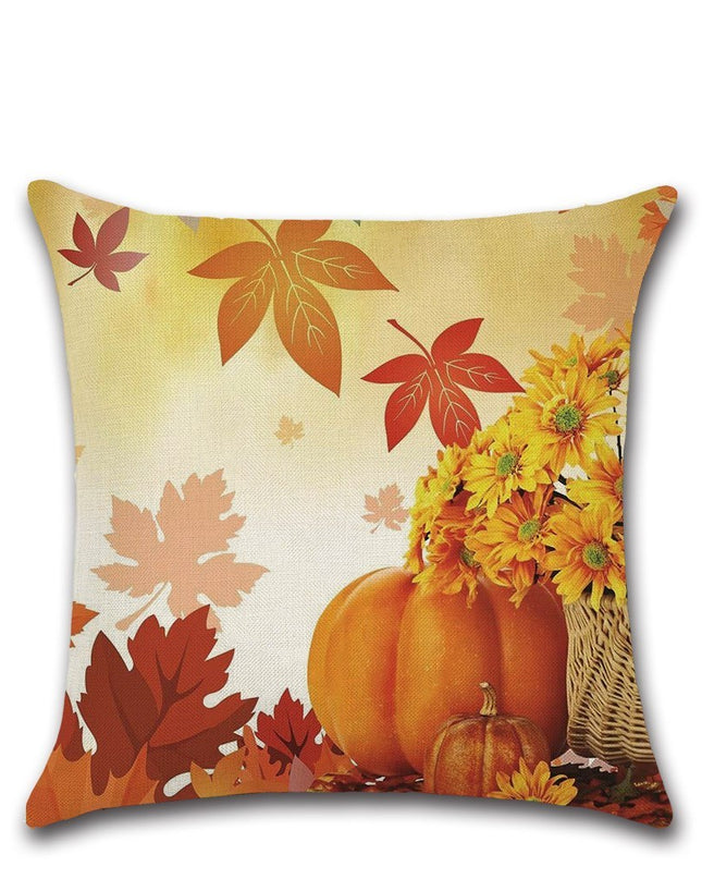 Thanksgiving theme pillowcase cushion cover