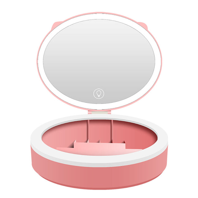 Girls LED Makeup Mirror Desktop - Here 4 you