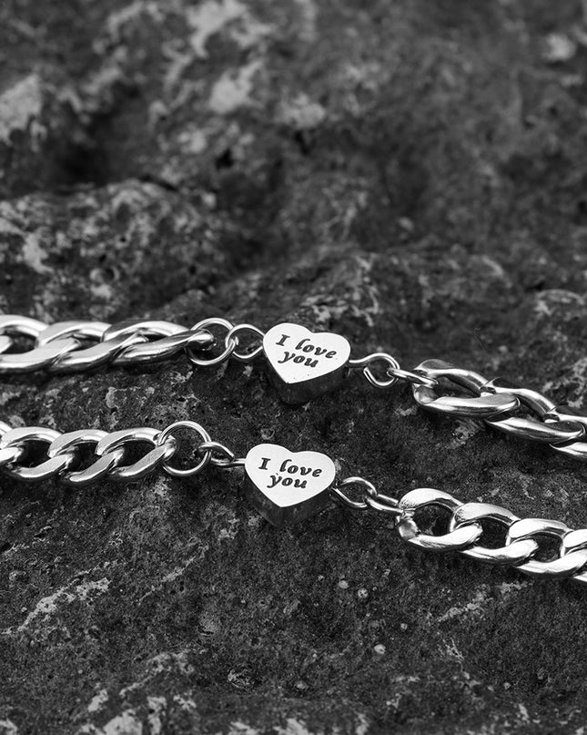 I Love Your Valentine's Day Gift Couple Bracelet - Here 4 you