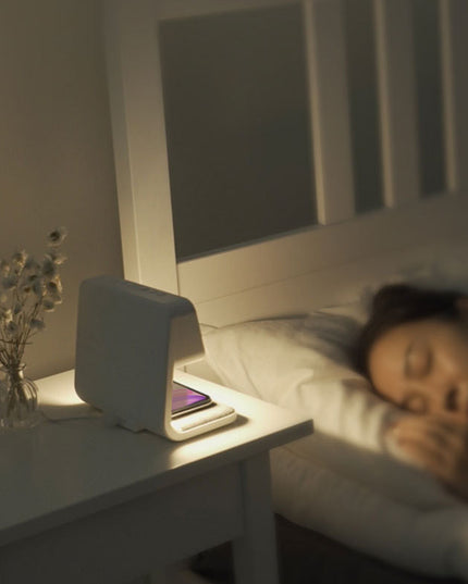 3 In 1 Wireless Charging Bedside Lamp - Here 4 you