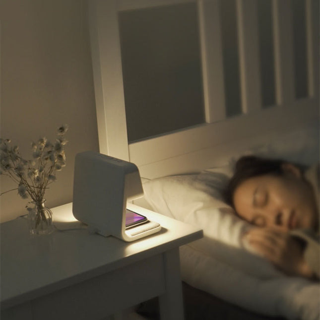 3 In 1 Wireless Charging Bedside Lamp - Here 4 you