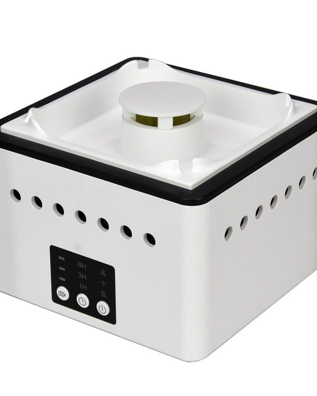 Mini Cenicero purificador de aire multifunción, purificador de iones negativos de escritorio para el hogar, aire fresco para eliminar olores, accesorios para fumar 