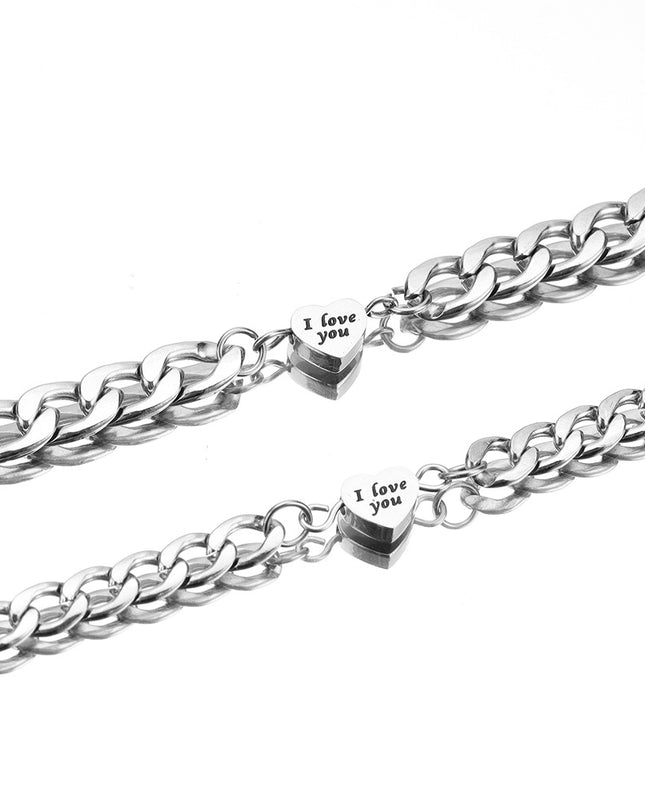 I Love Your Valentine's Day Gift Couple Bracelet - Here 4 you