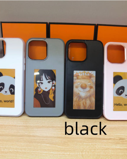 Four-color E-ink Screen Projection Screen DIY Phone Case