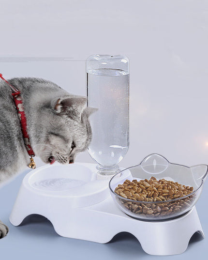 Pet feeder cat bowl