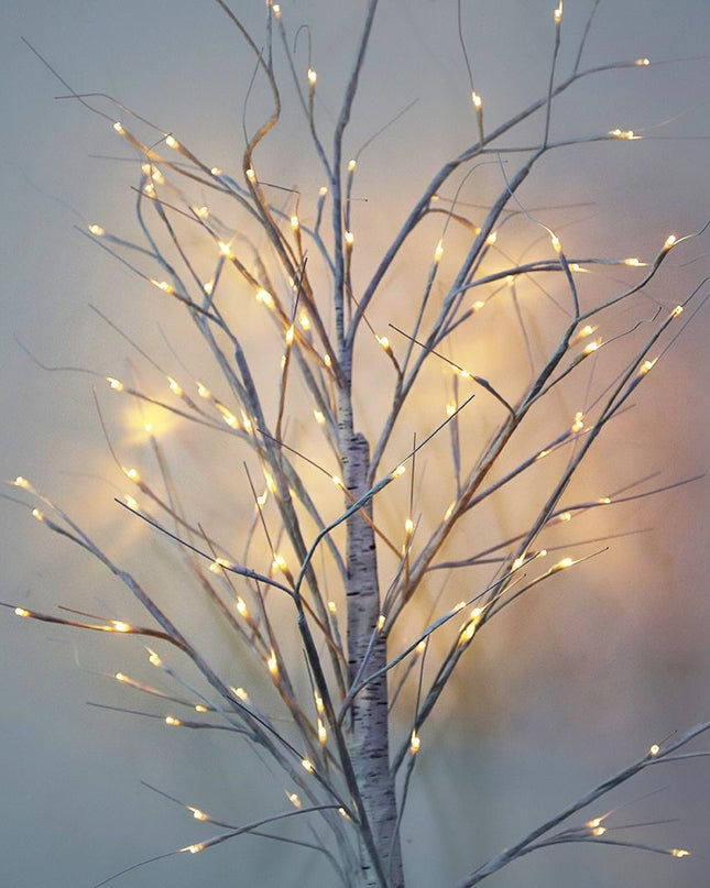 Birch tree decoration lights