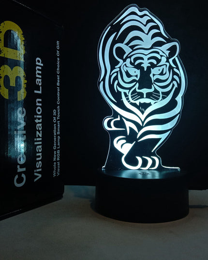 Usb Plug-in Remote Control 3D Ambient Night Light - Here 4 you