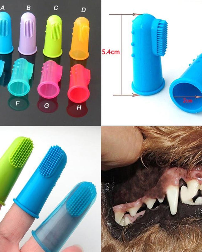 Super Soft Pet Finger Toothbrush - Here 4 you