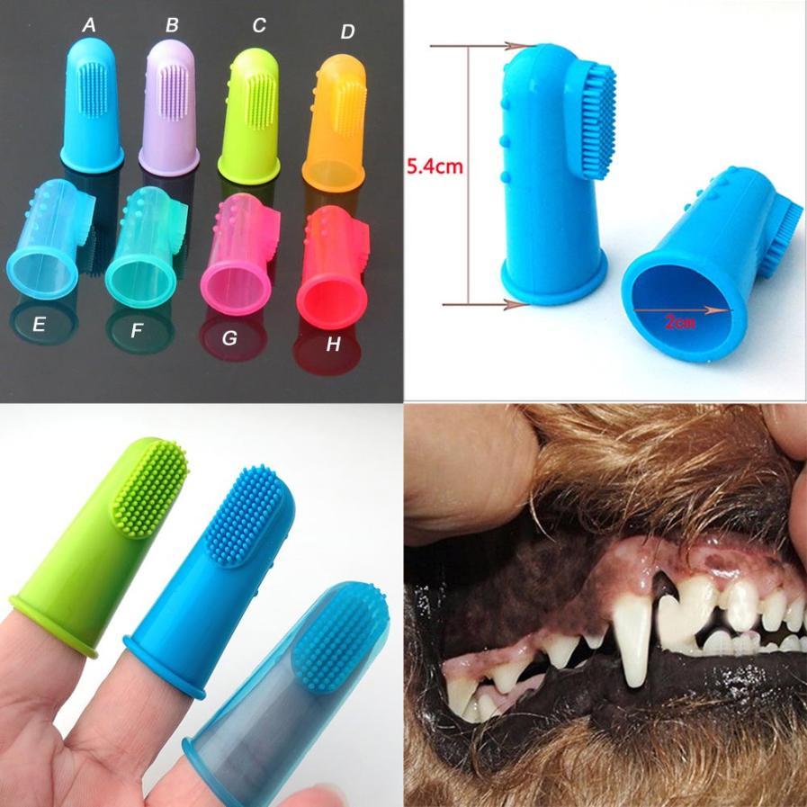 Super Soft Pet Finger Toothbrush - Here 4 you
