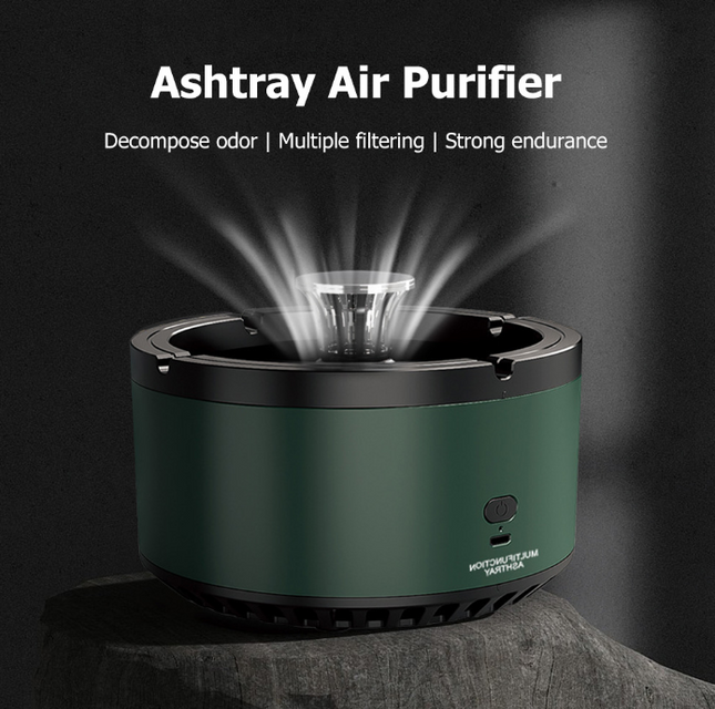 Nuevo purificador de aire con cenicero de inducción inteligente de moda