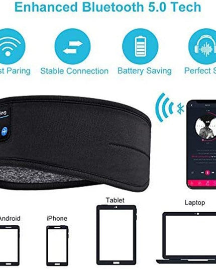 Wireless Bluetooth Comfortable Sleeping Headphones - Here 4 you