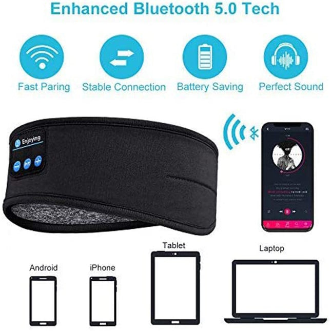 Wireless Bluetooth Comfortable Sleeping Headphones - Here 4 you