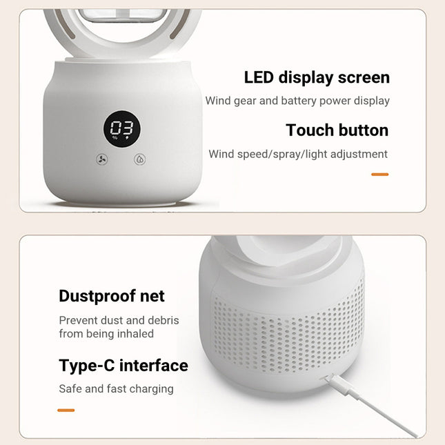 Summer USB Rechargeable Wireless Air Humidifier - Here 4 you