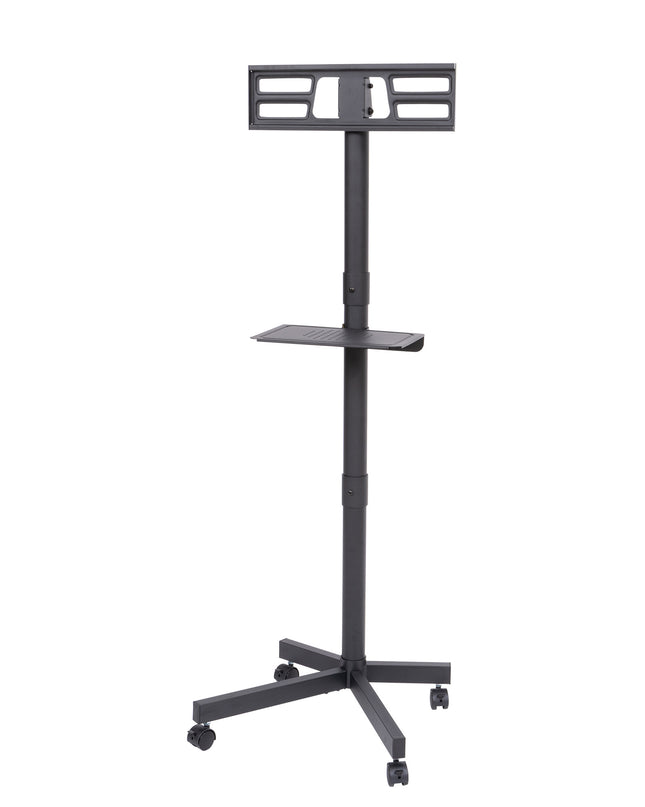 Metal Mobile TV Stand On Wheels