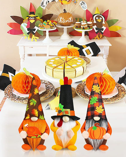 Thanksgiving Plush Decorative Doll