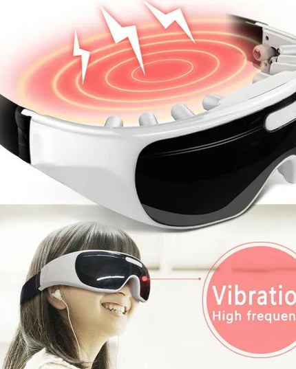 Eye Massager For Migraines And Relaxation - Professional Eye Care Machine Ideal Birthday And Christmas Gift For Family And Friends