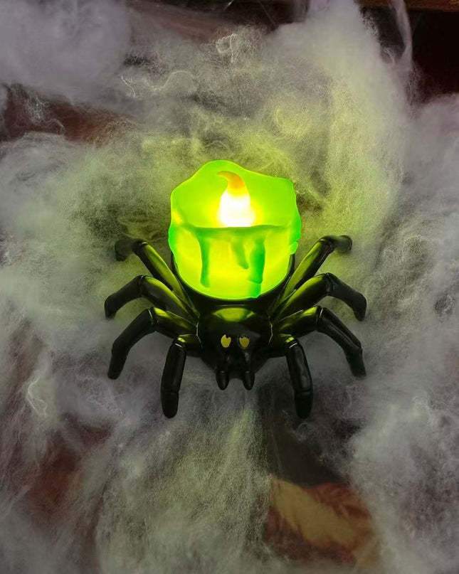 Halloween Decoration Spider Night Lights Party Supplies Decoration Props Bar, Haunted House, Horror Party Accessories