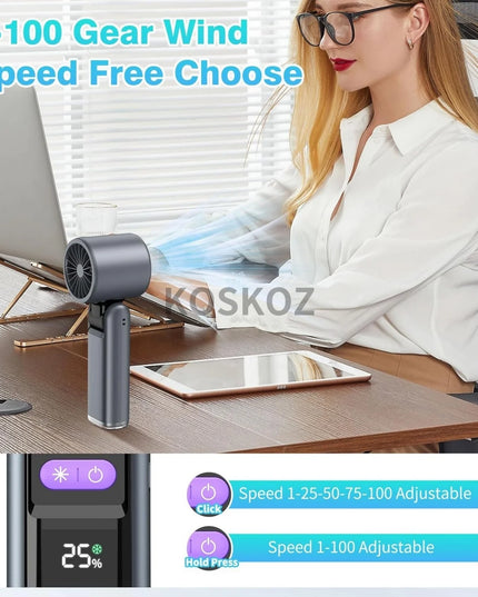 3-in-1 Mini Handheld Cooling Fan™