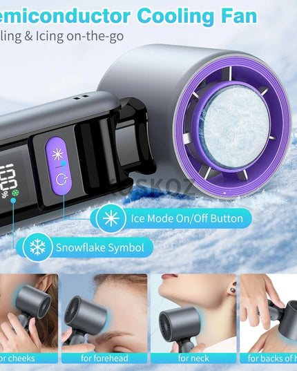 3-in-1 Mini Handheld Cooling Fan™