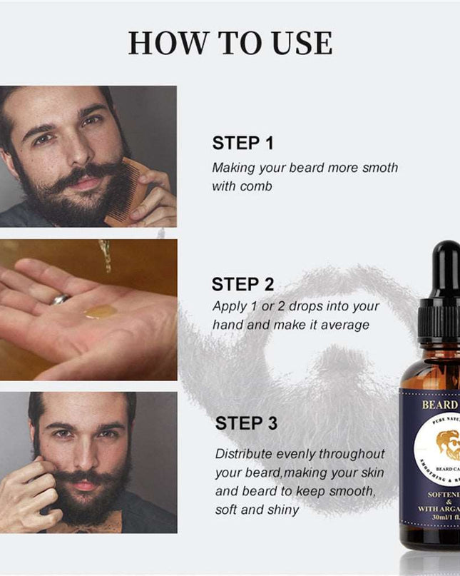 Men's Natural Organic Fast Beard Growth - Here 4 you