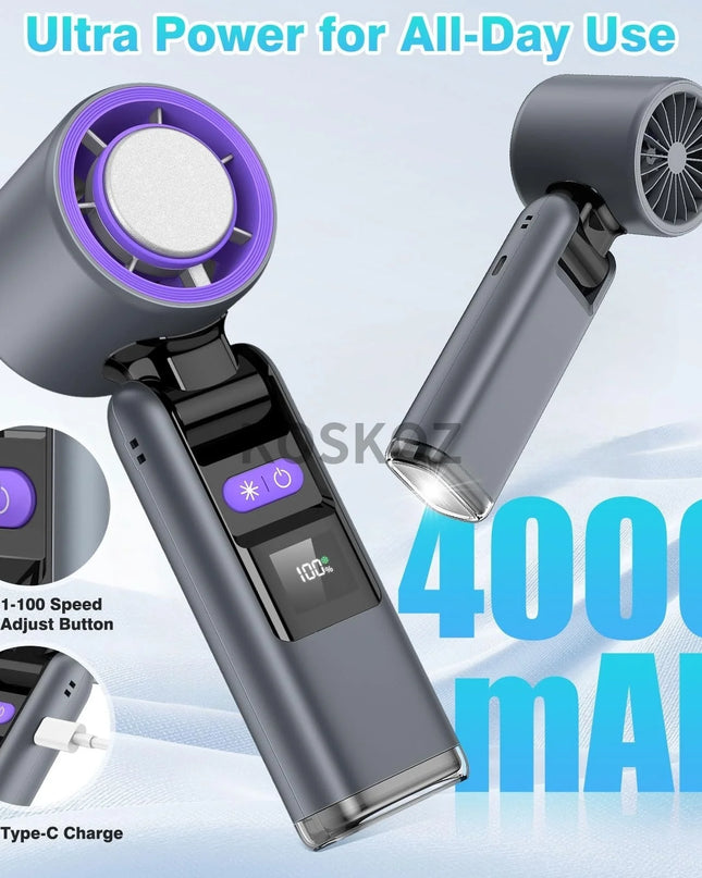 3-in-1 Mini Handheld Cooling Fan™