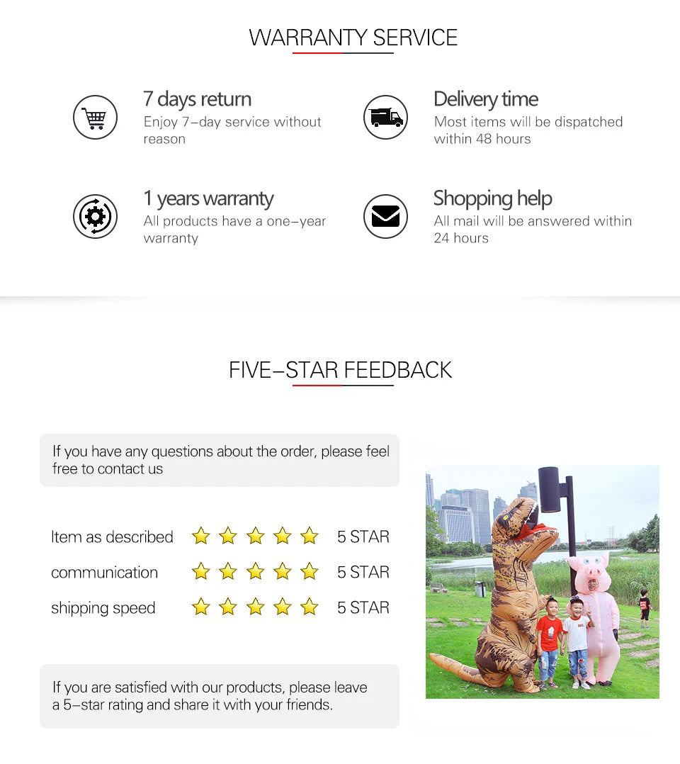 T-Rex Inflatable Dinosaur Costume™