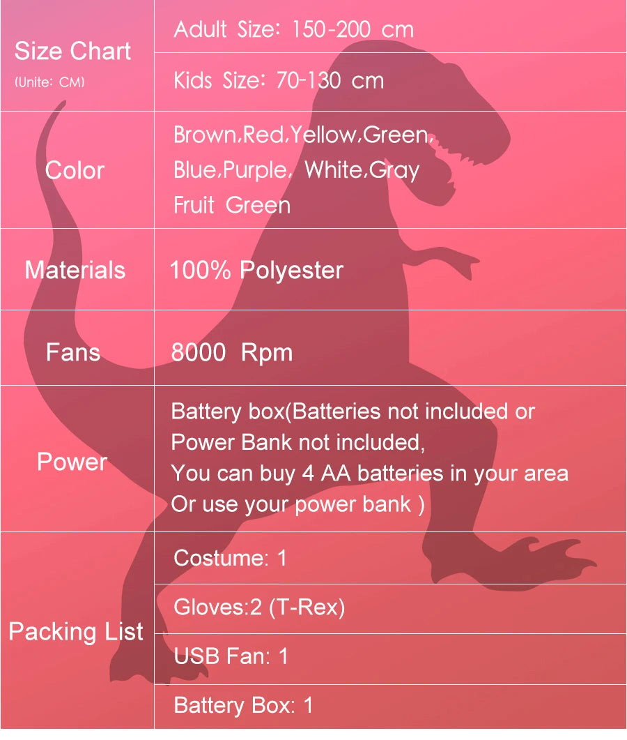 T-Rex Inflatable Dinosaur Costume™