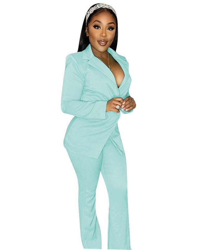 Fashion Casual Solid Color Suit - Here 4 you