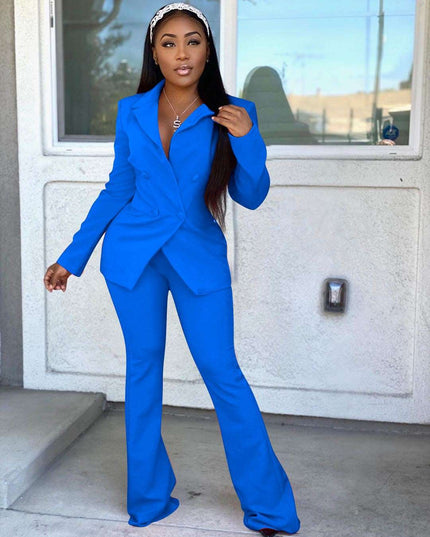 Fashion Casual Solid Color Suit - Here 4 you