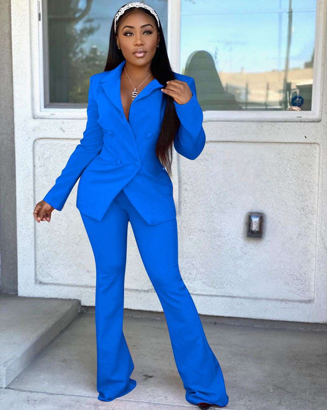 Fashion Casual Solid Color Suit - Here 4 you