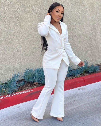 Fashion Casual Solid Color Suit - Here 4 you