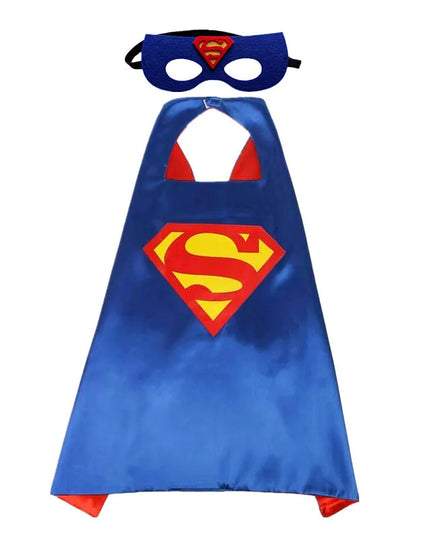 Halloween Superhero Cape & Mask Costume Set™