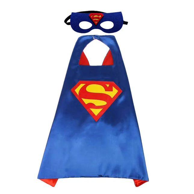 Halloween Superhero Cape & Mask Costume Set™
