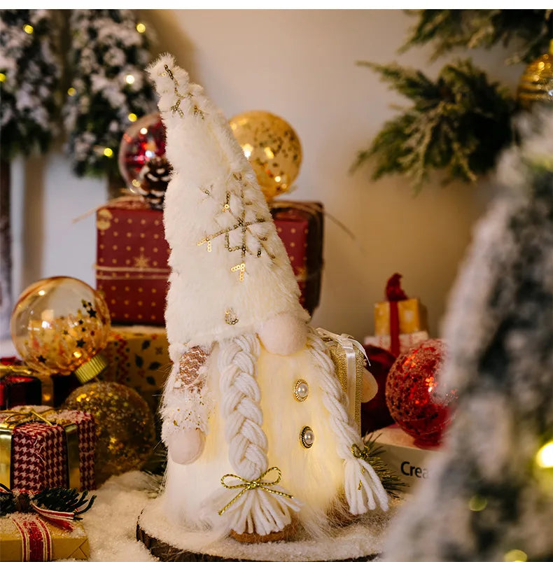 Light-Up Christmas Gnome Decoration™