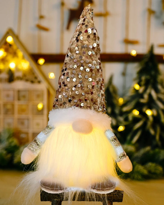 Light-Up Christmas Gnome Decoration™