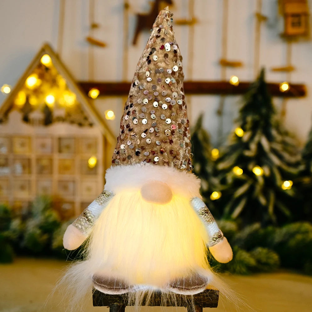 Light-Up Christmas Gnome Decoration™