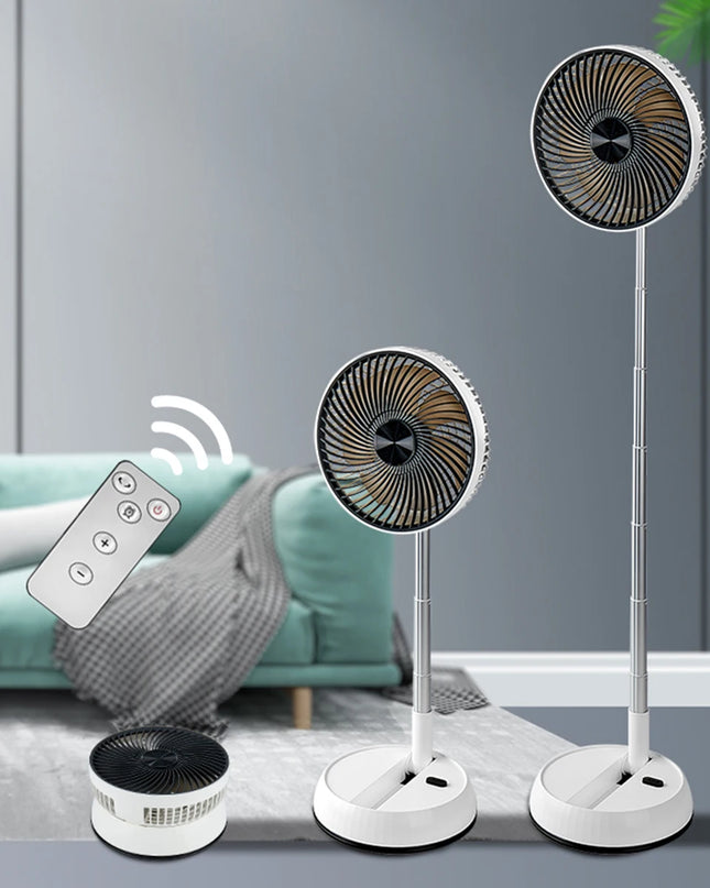 6000mAh Portable Folding Rechargeable Fan™