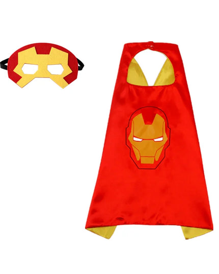 Halloween Superhero Cape & Mask Costume Set™