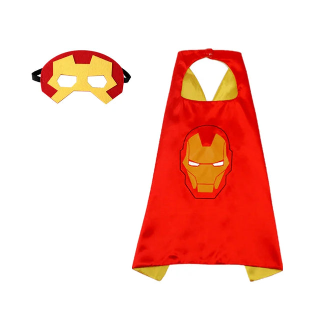 Halloween Superhero Cape & Mask Costume Set™
