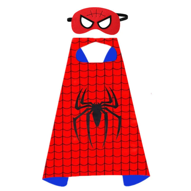 Halloween Superhero Cape & Mask Costume Set™