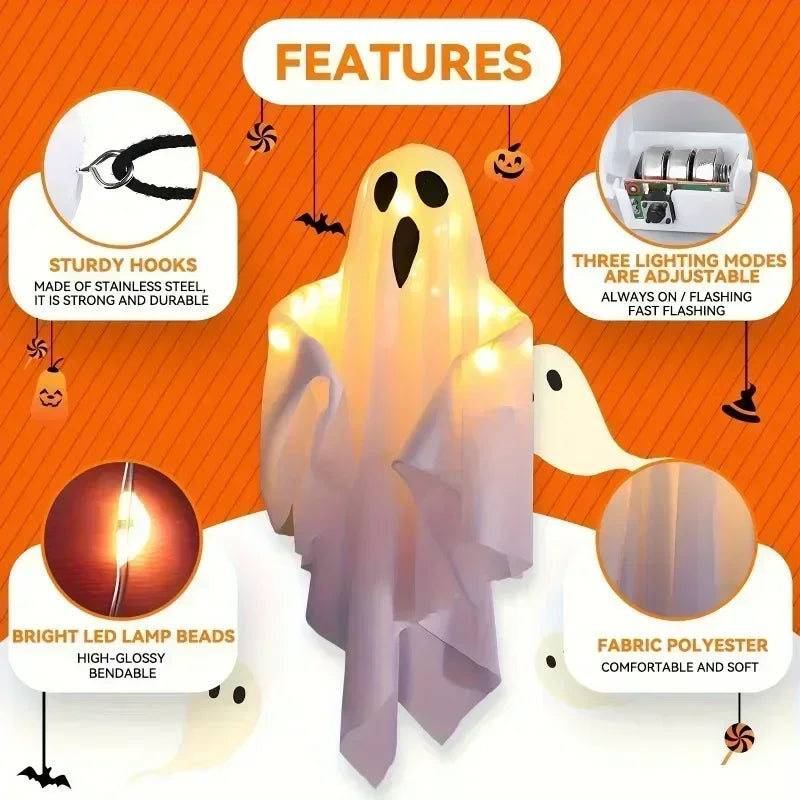 LED Flying Ghosts Halloween Decorations™