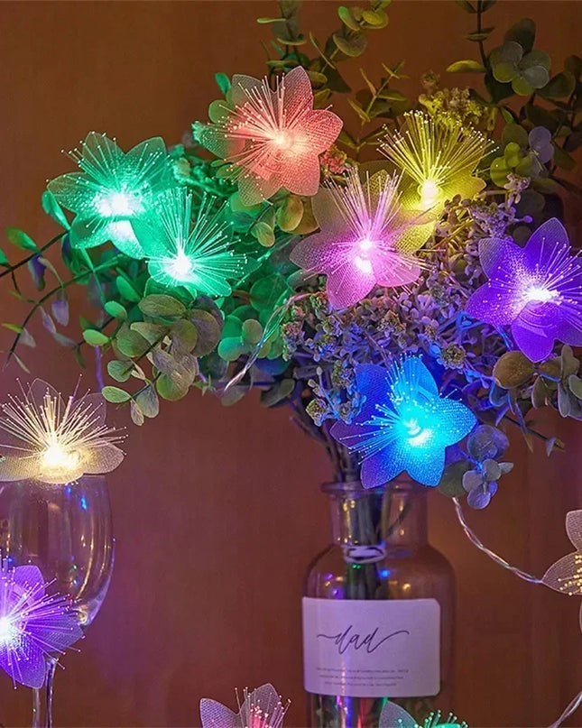 2/3M LED Fiber GlowBloom™ Fairy Lights